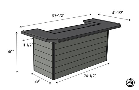 Freestanding Dry Bar » Rogue Engineer