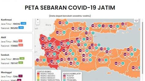 Update Virus Corona Di Surabaya Jumat 22 Januari Kasus Covid 19 Tambah