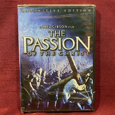 The Passion Of The Christ Definitive Edition Mel Gibson Widescreen Dvd