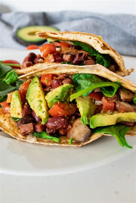 High Protein Vegetarian Tacos