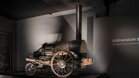 Rocket Arrives At Shildon S Locomotion Rail Museum Bbc News