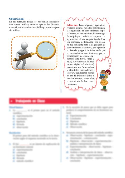 SOLUTION Pasos Del M Todo Cient Fico Para Segundo Grado De Secundaria