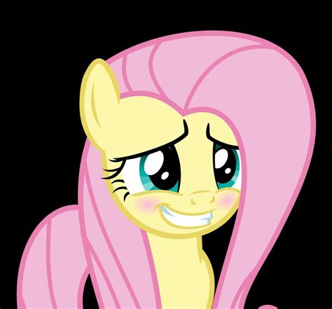 Fluttershy Blushing My Little Pony Poster My Little Pony Characters