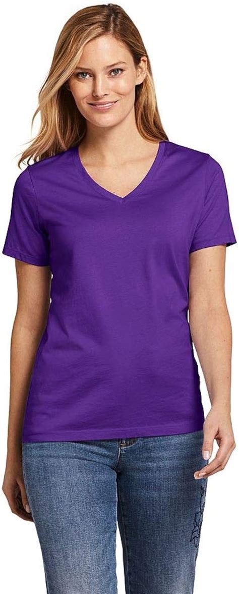 Lands End Womens Tall Supima Cotton Short Sleeve T Shirt