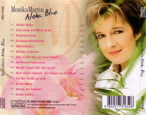 Release Aloha Blue By Monika Martin Cover Art Musicbrainz