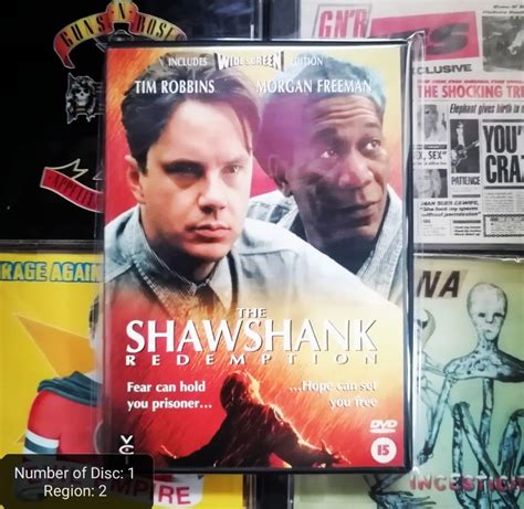 The Shawshank Redemption Dvd Movie Original Dvd Movies Dvds Movie For Sale Foreign Films