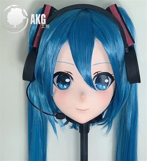 Al43customize Character Emilia Femalegirl Resin Fullhalf Head With Lock Anime Cosplay