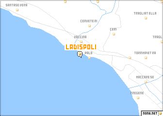 Ladispoli (Italy) map - nona.net