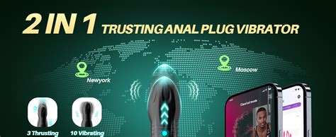 Amazon Kickiss Thrusting Sex Toys Anal Plugs Anal Toys Vibrating Butt Plug With