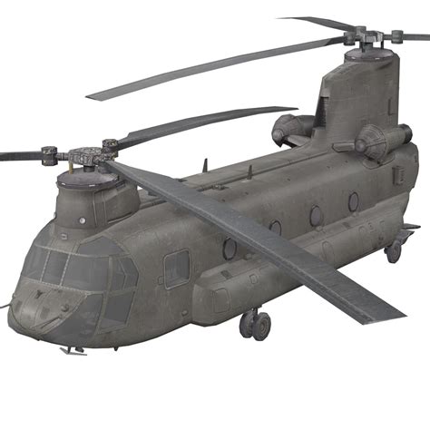 3D CH-47 Chinook Helicopter Model - TurboSquid 1883602