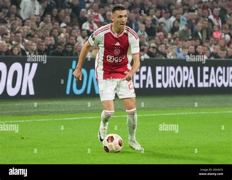 Steven Berghuis Of Ajax Amsterdam During The Uefa League Europa