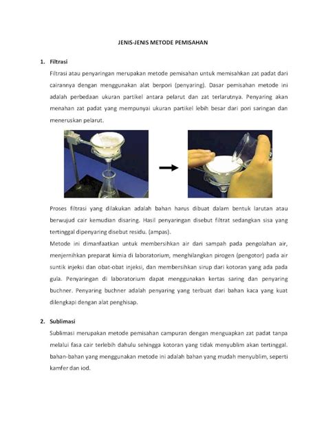 Pdf Pemisahan Fasilitas Produksi Separation Of Facilities Bawah Hot