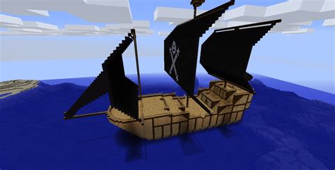 Pirate Ship [Schematic + World Save] Minecraft Map