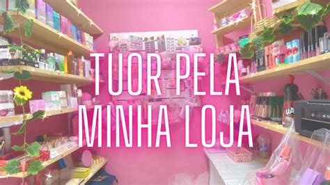 TUOR PELA MINHA LOJA DE MAQUIAGEM ATUALIZADO YouTube