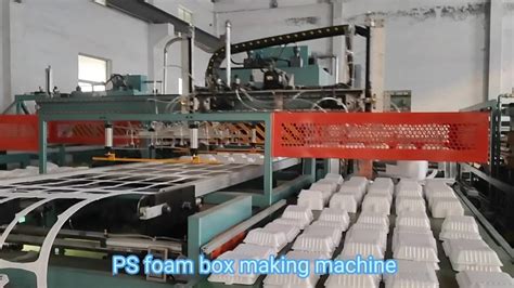 Ps Eps Polystyrene Disposable Lunch Box Making Machine Styrofoam