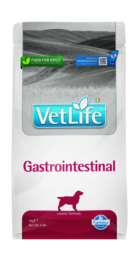 Farmina Vet Life Gastrointestinal Лечебный корм для собак с