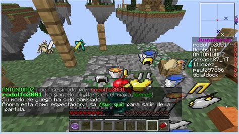 El Dios Del Skywars Con Sebass87 YouTube