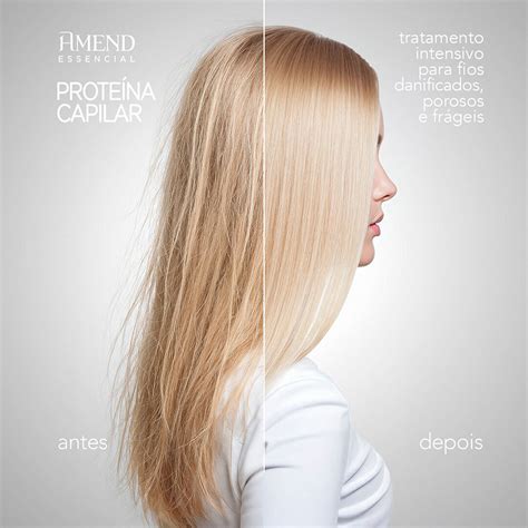 Proteina Capilar - Promoção Amend Proteína Capilar Essencial Hair Protein - 100g