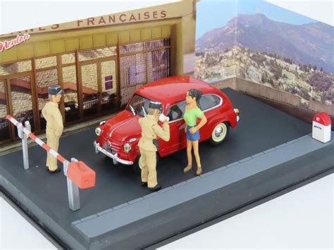 Fiat 600 Diorama RARITA LA ROUTE BLEUE IXO Altaya 1 43 Aukro