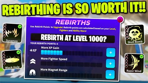 The Best Way To Rebirth In Roblox Anime Battlegrounds X What You