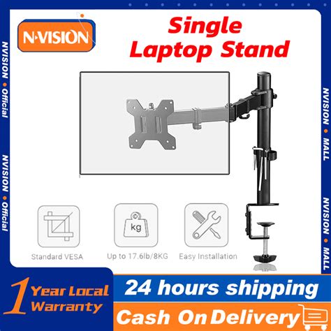 Single Monitor Mount Monitor Stand Heavy Duty Fully Adjustable Stand