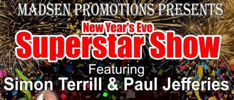 New Years Eves Superstar Show Renwick Eventfinda