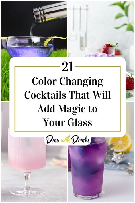 Color Changing Cocktails That Will Add Magic To Your Glass