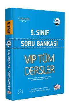 5 Sınıf Vıp Tüm Dersler Soru Bankası Mavi Kitap kitabını indir PDF ve