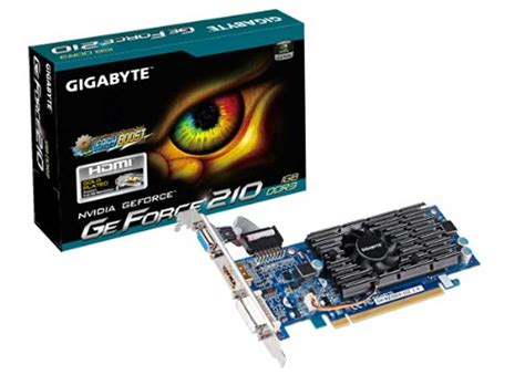 Specification Sheet Buy Online Gv N210d3 1gi Gigabyte Nvidia Geforce