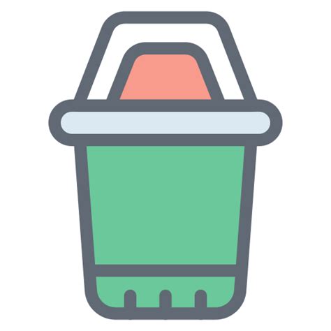 Trash Can Generic Color Lineal Color Icon