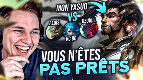 NON CE N EST PAS UN REACT C EST BIEN MON YASUO CONTRE DZUKILL KC