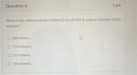 solved   milliequivalents meq  liter meql cheggcom