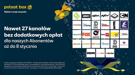 Nawet 27 kanałów w otwartym oknie na święta od Polsat Box Polsat pl