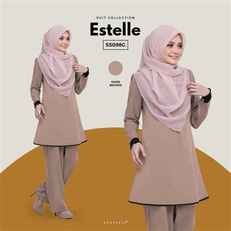 SUIT ESTELLE NUDE BROWN Nursafia