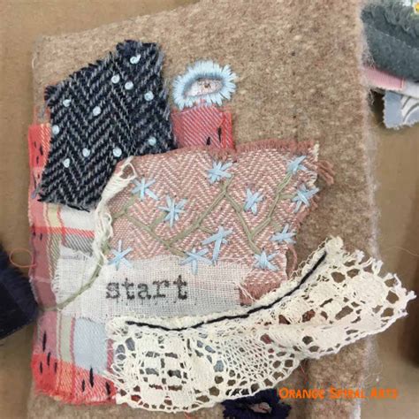 Orange Spiral Arts Art Journal