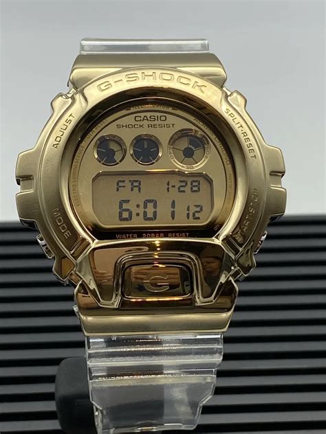 Casio G Shock Gold Metal Watch Discount Bellvalefarms