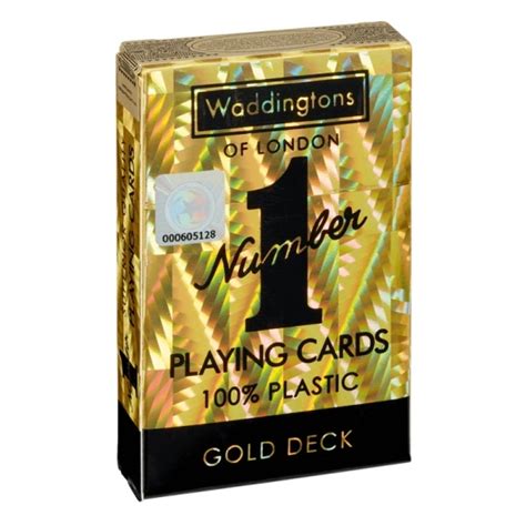 Number Spielkarten Waddington No Gold Deck Von Winning Moves