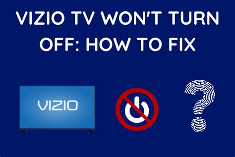 Vizio Tv Wont Restart After Update