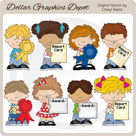 Little Award Kids Clip Art 100 Dollar Graphics Depot Quality