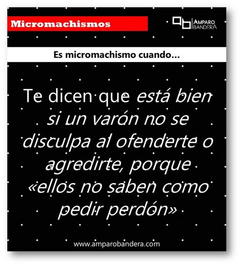 Ejemplos De Micromachismos Micromachismo Micromachismos Mm