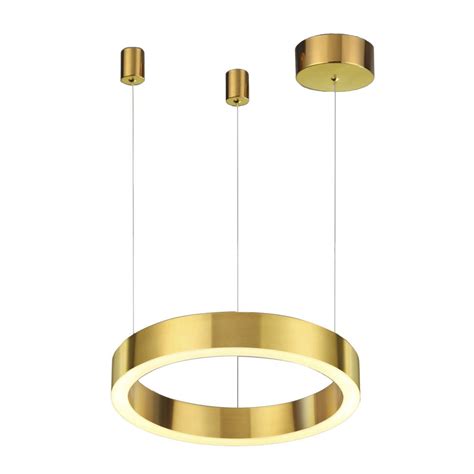 Подвесной светильник светодиодный "Кольцо" 30 см фиксация А - купить за ...