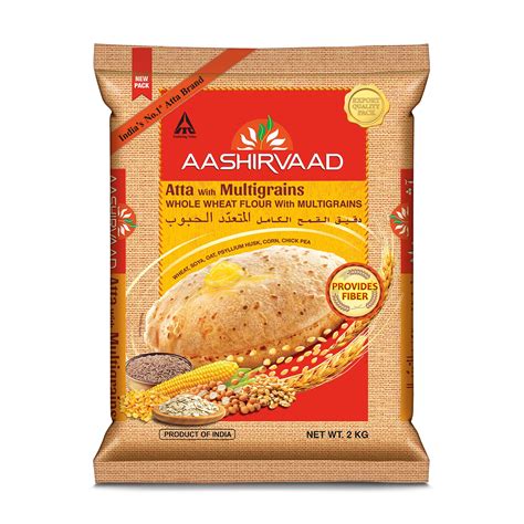 Buy Aashirvaad Whole Wheat Flour Atta With Multi Grains Kg Online At