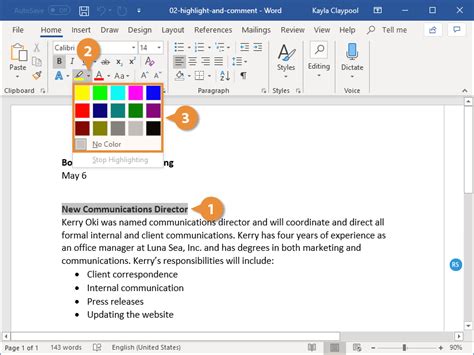 How To Add Comments In Word Customguide