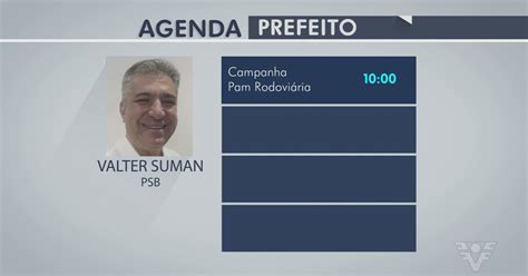 G1 Veja a agenda desta segunda feira 10 dos candidatos à Prefeitura