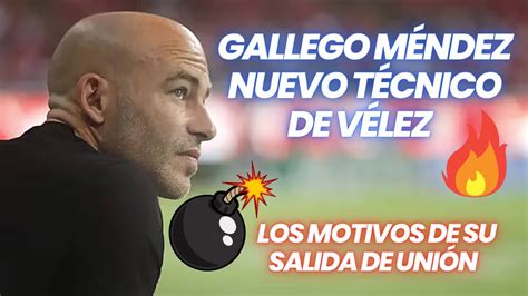 Sebastián Méndez será el nuevo técnico de Vélez Los motivos de su