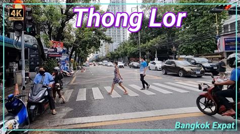 Thong Lor Road Bangkok Sukhumvit Soi 55 Upscale Residential Area