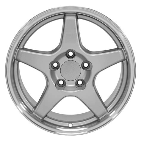 Corvette Wheel Zr Rim Cv X Silver Machined Corvette Rim