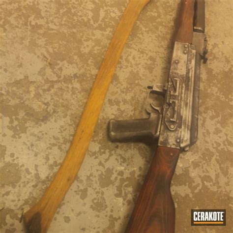 Battleworn Ak 47 Rifle By Web User Cerakote