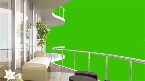 Aa screen #7 Balcony - green screen | Greenscreen, Green screen background images, Green screen ...