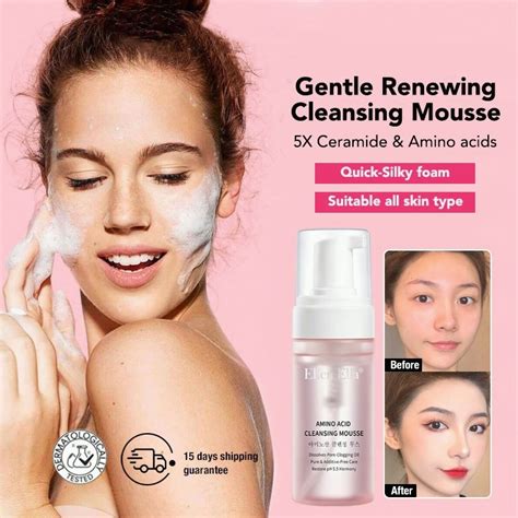 Jual Ellen Ella X Ceramide Asam Amino Facial Wash Skin Barrier Care